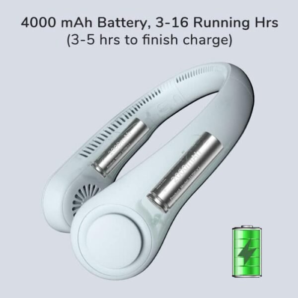 Neck Hanging Fan Portable - Blade less - Image 5