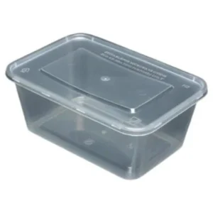 🍱 1000ml Disposable Food Containers – Pack of 50 | Leak-Proof, Eco-Friendly & Microwave Safe in Lahore