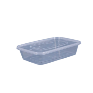 🍱 500ml Disposable Food Containers – Pack of 50 | Leak-Proof, Eco-Friendly & Microwave Safe in Lahore