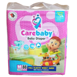 Care Baby Diapers 3 – Medium Size # 3 (88pcs)
