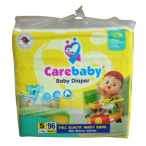 Care Baby Diapers 2 – Small Size # 2 (96pcs)