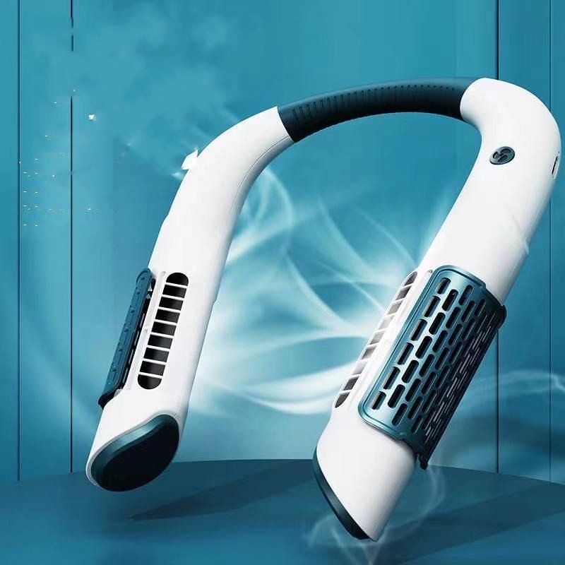 Neck Fan Mini Bladeless Fan USB Rechargeable Fan Mute Sports Fans for Home Outdoor Portable Hanging Fans Air Conditioner Cooler - Image 7